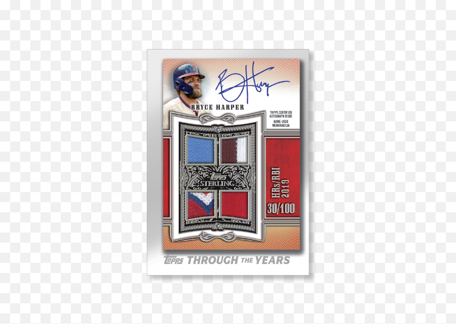 Bryce Harper 2021 Topps Series 1 - Baseball Emoji,Bryce Harper 100 Emojis