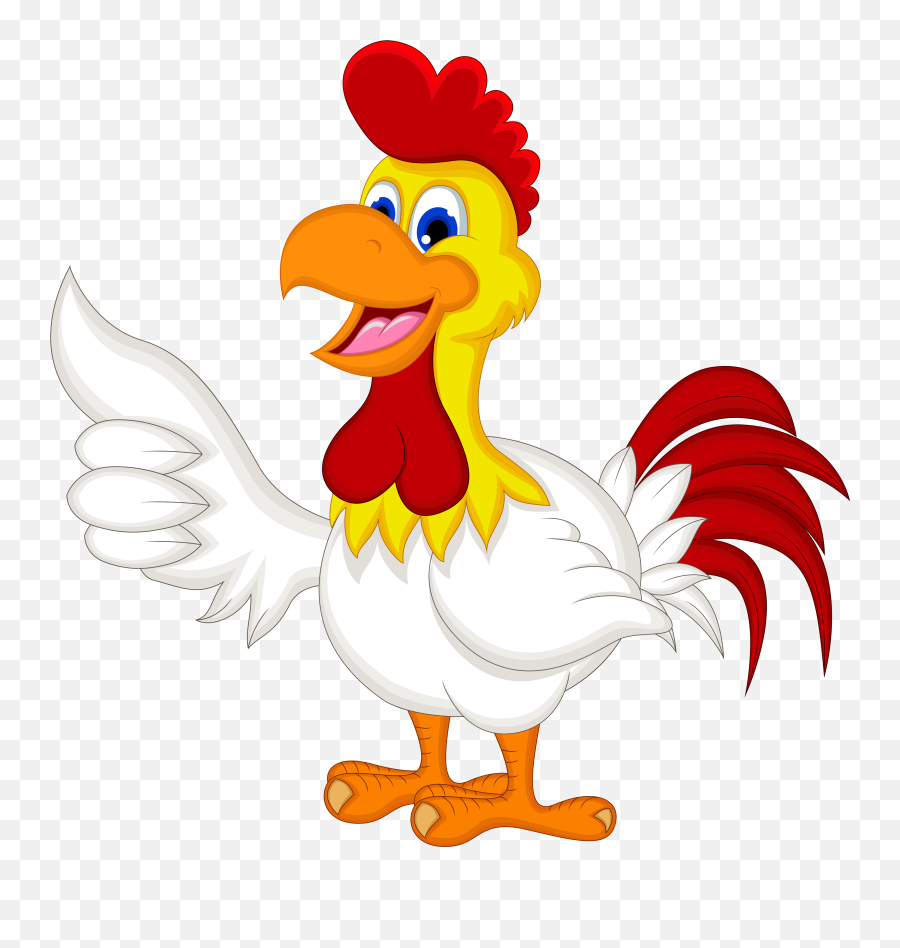 Harvest Clipart Cross - Cartoon Chicken With Thumbs Up Png Cartoon Chicken Png Emoji,Emoji Thums Down With Face