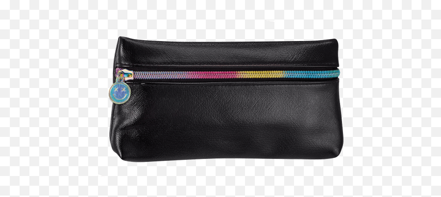 Download Picture Of Black Metallic Pencil Case - Iscream Pouch Emoji,Emoji Pencil Pouch