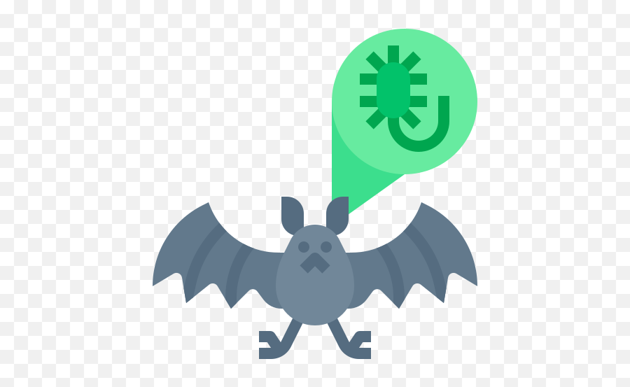 Duvenhage Virus Bat Animal Corona - Fictional Character Emoji,Bat Symbols And Emoticons For Fb