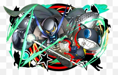 Pan - Persona Puzzle And Dragons Akechi Emoji,Jack Frost Persona Emoticons