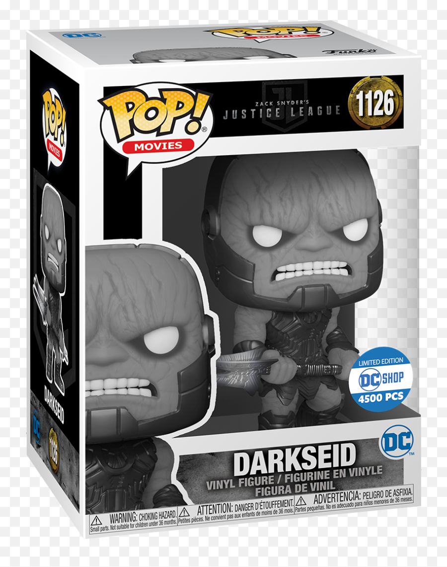 Dc Shop Justice League Metallic Darkseid Funko Pop - Zack Snyder Justice League Funko Pop Emoji,How To Make Funko Emojis