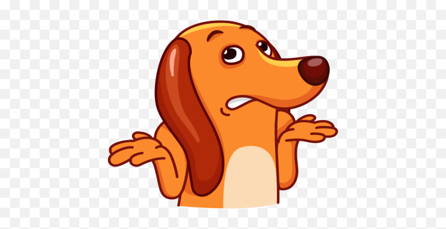 Salchicha Dog - Salchicha Dog Gif Sticker Telwgram Emoji,Animated Corgi Emojis