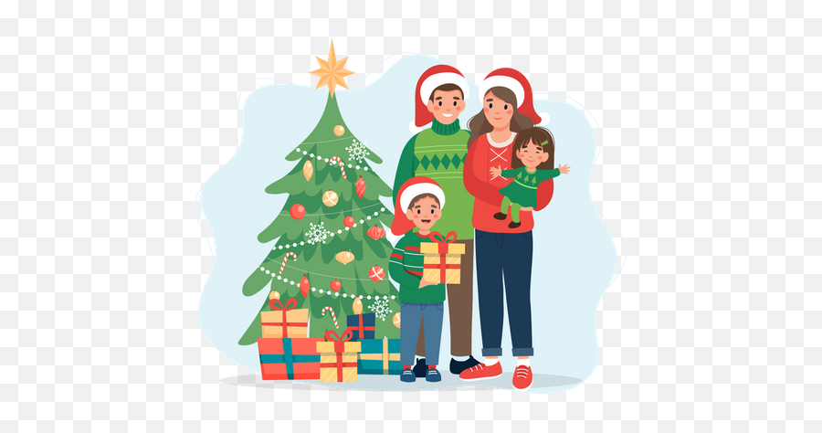 Christmas Tree Illustrations Images Emoji,Rockin' Around The Christmas Tree Emoticon