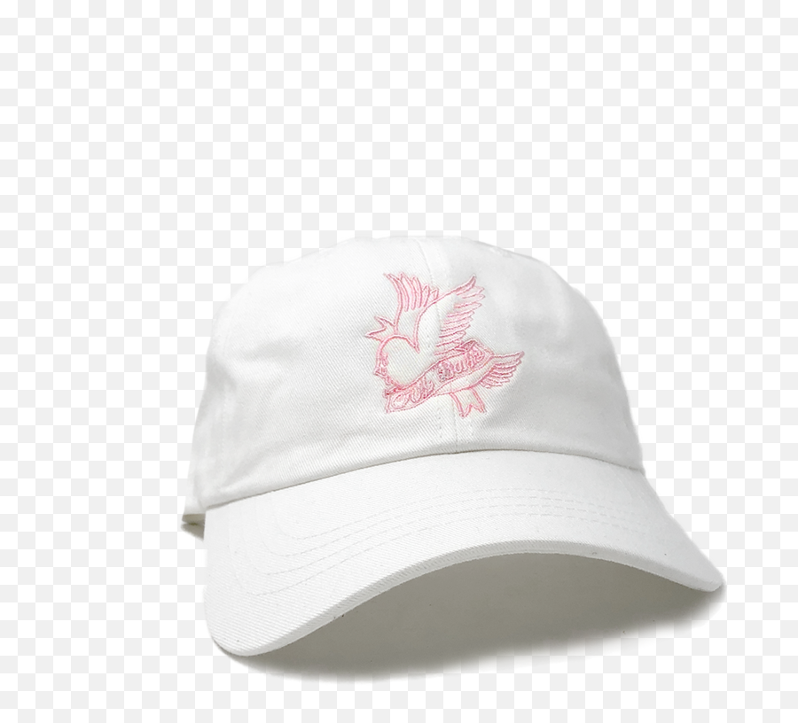 Gustav Ahr Lil Peep - Crybaby Hat Emoji,Emotions Pink Dad Hat