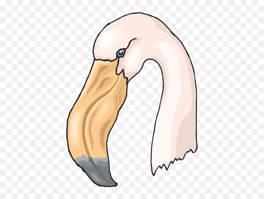 Curious Flamingo Png Svg Clip Art For Web - Download Clip Flamingo Beak Clipart Emoji,Pink Flamingo Emoji