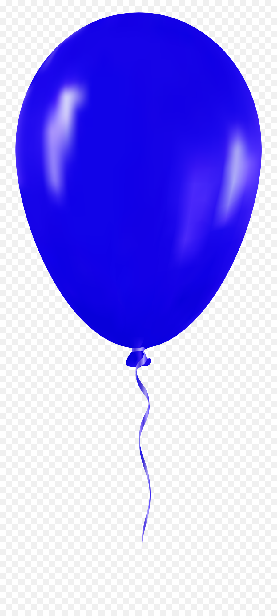 Download Blue Balloon Png Clip Art Emoji,Balloon Emoji Clipart