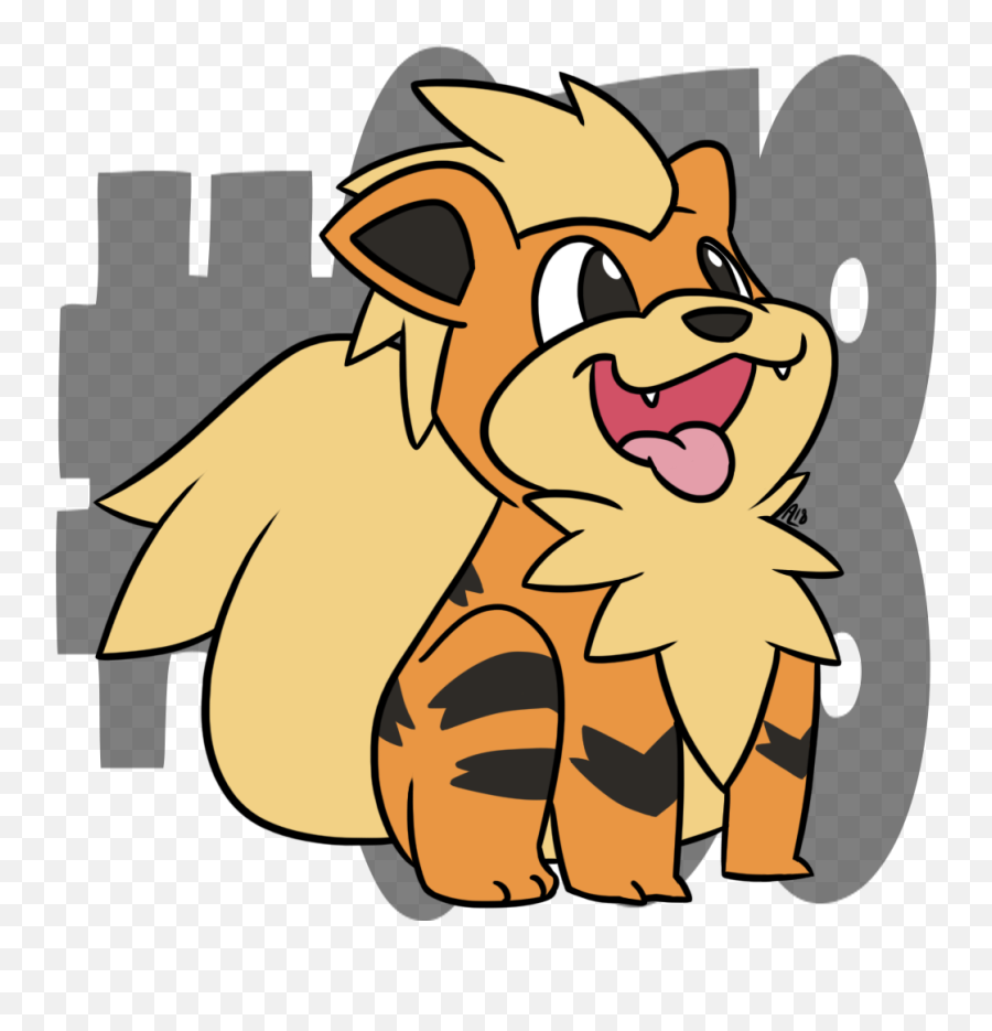 Zwizard247 - Growlithe Happy Emoji,Verizon Pokemon Emojis