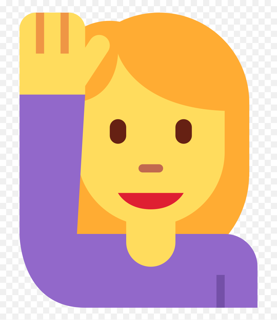Hand Up Emoji Meaning With Pictures - One Hand Up Emoji,Hands Up Emoji