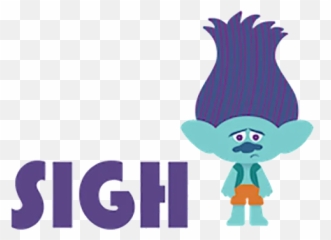 Telegram Sticker 13 From Collection Trolls Emoji,New Facebook Emojis Troll