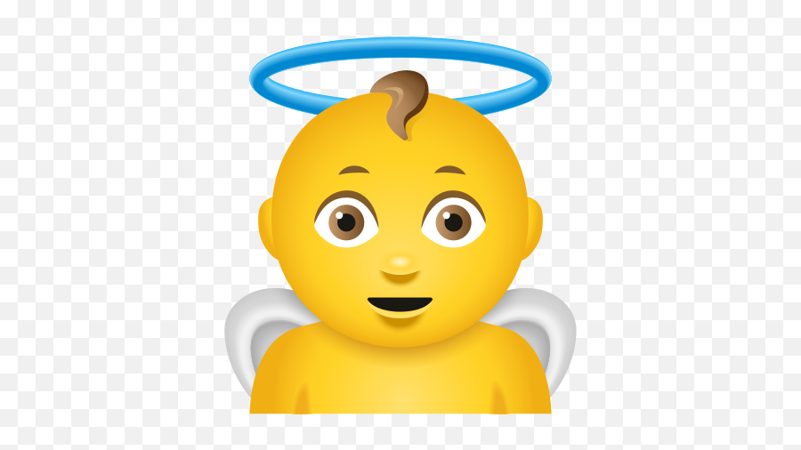 Baby Angel Icon U2013 Free Download Png And Vector - Happy Emoji,Moose Emoticon