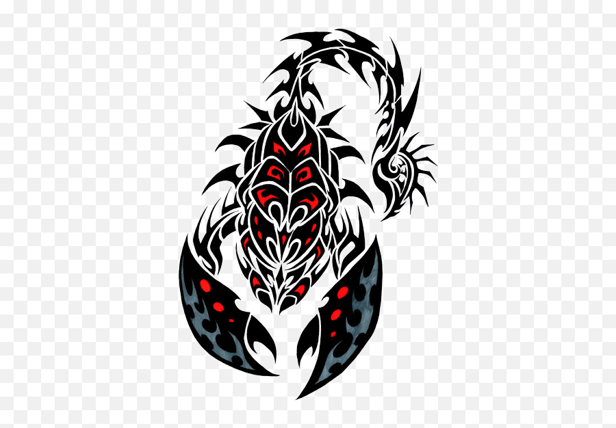 Download Tribal Tattoos Free Png - Tribal Scorpion Emoji,Emoji Tattoos