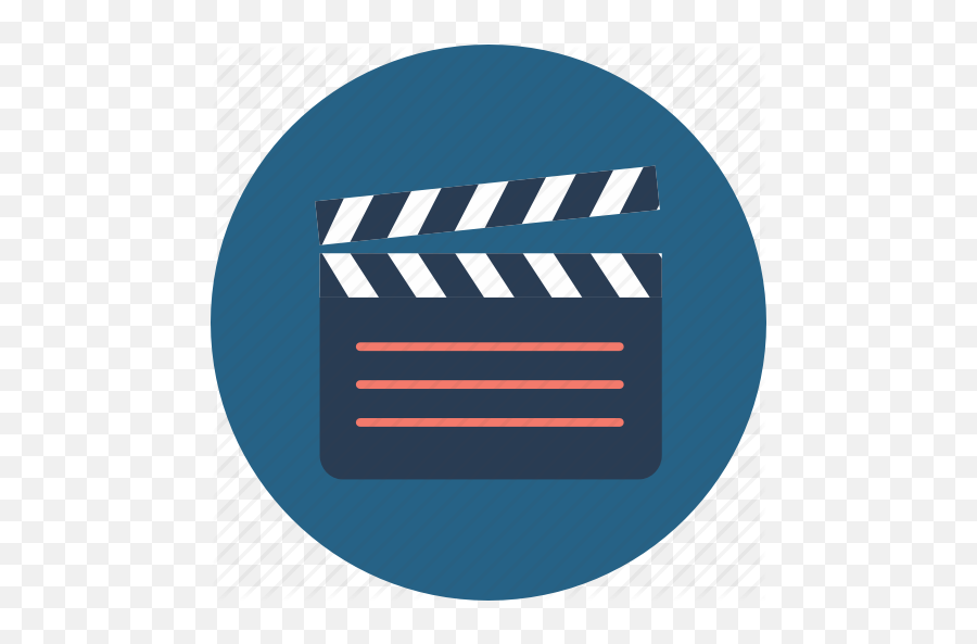 Cinema Clapper Clapperboard Film Movie Movie Player Play Icon - Download On Iconfinder Imagenes Y Videos Png Emoji,Clapperboard Emoji