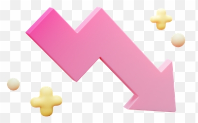 Premium Market Fall 3d Illustration Download In Png Obj Or Emoji,Market Crash Emoji
