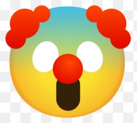 Creepy Clown Emoji Blank Template - Imgflip,Emoji Empty