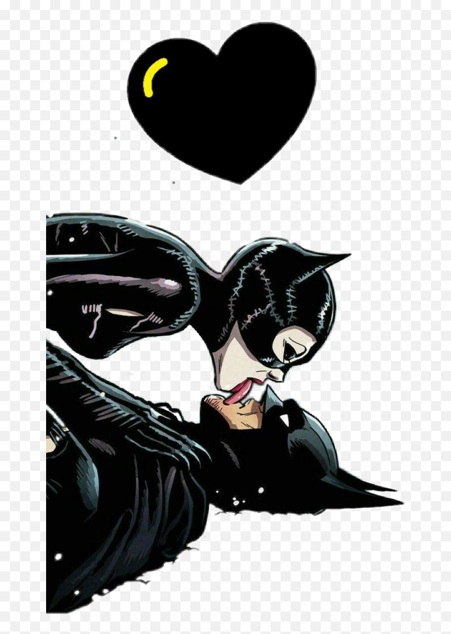 Batman Catwoman Love Like Sticker - Fictional Character Emoji,Picarto Emoji