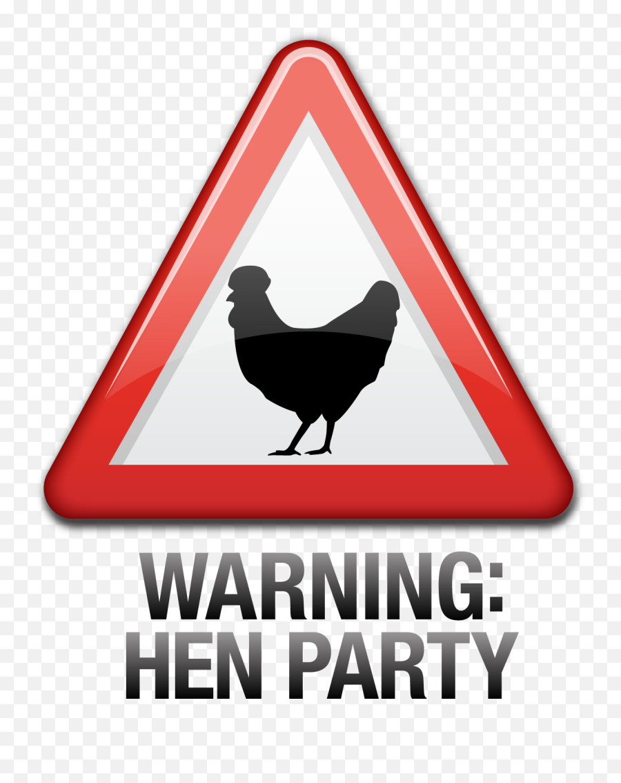 Warning Ahead Hen Do Emoji Stag And Hen Hen Do Emoji - Warning Hen Do,Chicken Emoji
