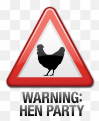 Warning Ahead Hen Do Emoji Stag And Hen Hen Do Emoji - Warning Hen Do,Chicken Emoji