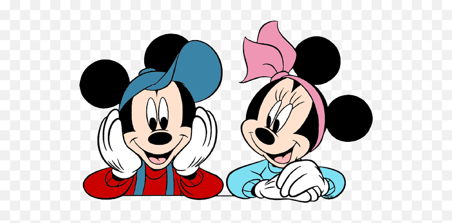 Mickey And Minnie Mouse - Mickey Mouse Minnie Mouse Png Emoji,Mickey And Minnie Emoji