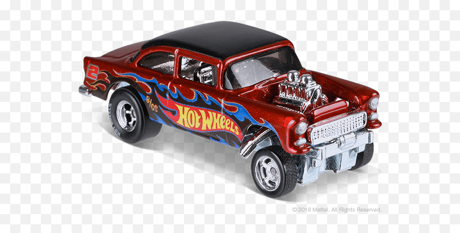 55 Chevy Bel Air Gasser Hw 2018 Collector Edition From - Hot Wheels Collector Edition Chevy Bel Air Gasser Emoji,Chevy Goes Emoji