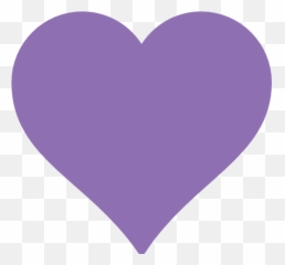 Purple Heart Clip - Purple Heart Png Emoji,Lilac Emoji