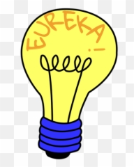 Eureka Lamp Idea Sticker - Light Bulb Emoji,Eureka Emoji