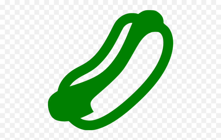 Green Hot Dog Icon - Hot Dog Icon Grey Emoji,Hot Dog Emoticon