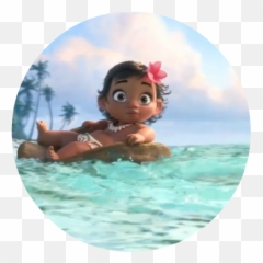 Musings Of An Average Mom Free Printable Moana Cupcake Toppers - Baby Moana Moana Png Emoji,Emoji Cake Toppers