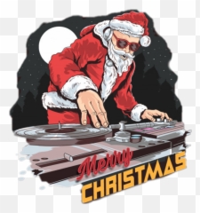 Santa Santaclaus Stnick Sticker By Art Creations - Imagenes De Santa Claus En Dj Emoji,Xmas Emoji Art