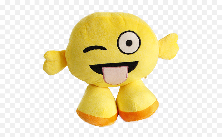 Tease Emoji Plush - Happy,Sympathy Emoji