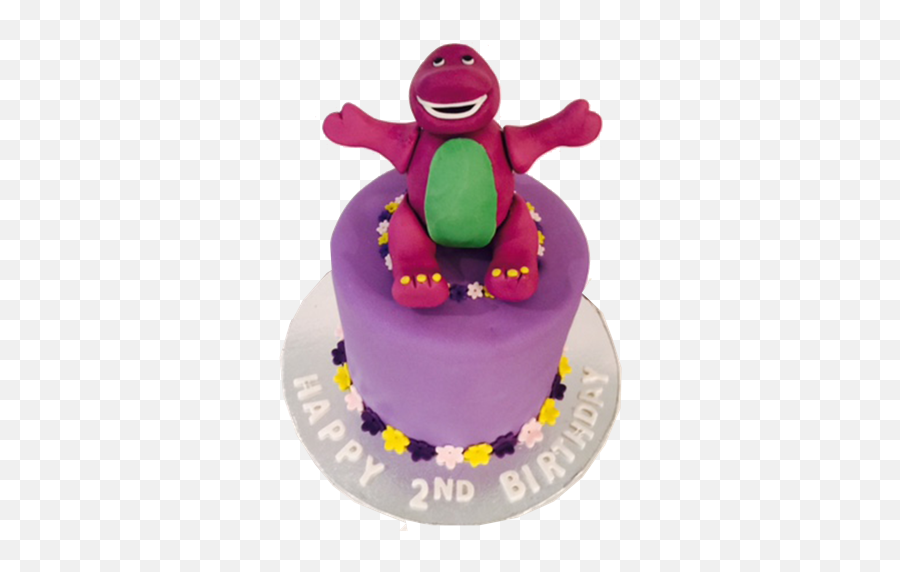 Barney Cake - Cake Decorating Supply Emoji,Purple Emoji Cake
