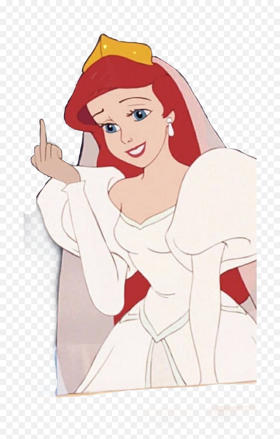 The Most Edited Middlefinger Picsart - Ariel Middle Finger Meme Emoji,:middle_finger: Emoji