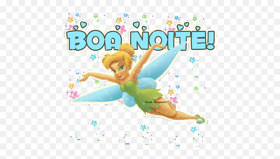 Gifs De Boa Noite - Tinkerbell Get Well Soon Emoji,Love Emojis Gifis