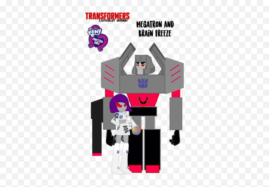 Crossover Decepticon Equestria Girls - Transformers Oc Decepticon Girls Emoji,Sonic Small Robot Emotion