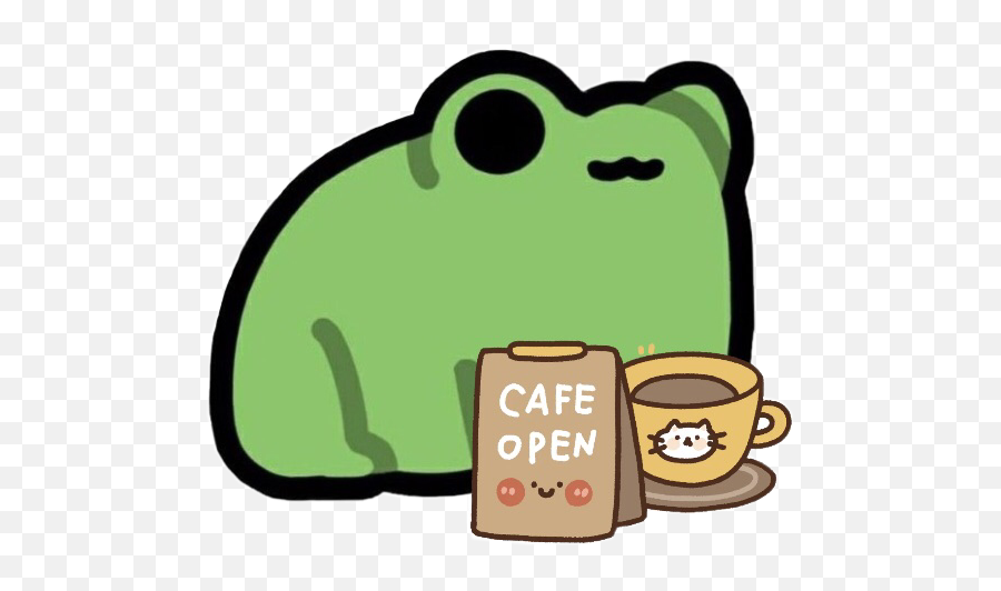 The Most Edited - Gacha Frog Emoji,What Is The Coffee With Frog Emoji