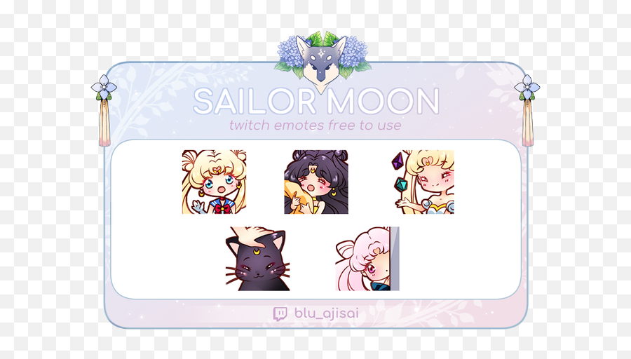 Emoteartisttwitter - Girly Emoji,Discord Emojis Free Sailor Moon