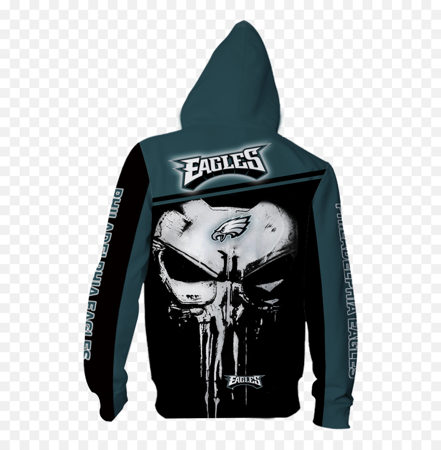 Philadelphia Eagles Punisher Skull New - Tengen Toppa Gurren Lagann Simon Jacket Emoji,What The Emojis Fangles And Demons