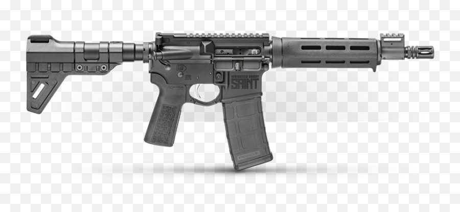 First B5 Systems Saints - Springfield Saint Ar 15 Pistol B5 Emoji,Diagonal Gun Emoji