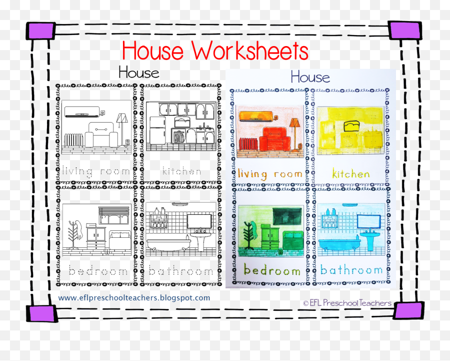 House - House Theme For Preschool Emoji,Spanish Emotion Worksheet