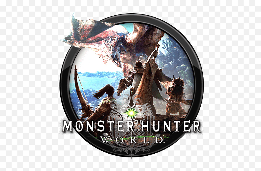 Monster Hunter World - Designbust Monster Hunter World Folder Icon Emoji,Monster Emoji