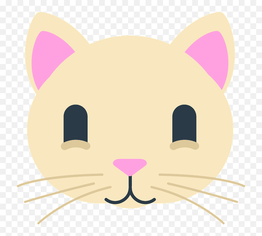 Cat Face Emoji - Emoji Wolf Face On Mozilla,Cat Face Emoji