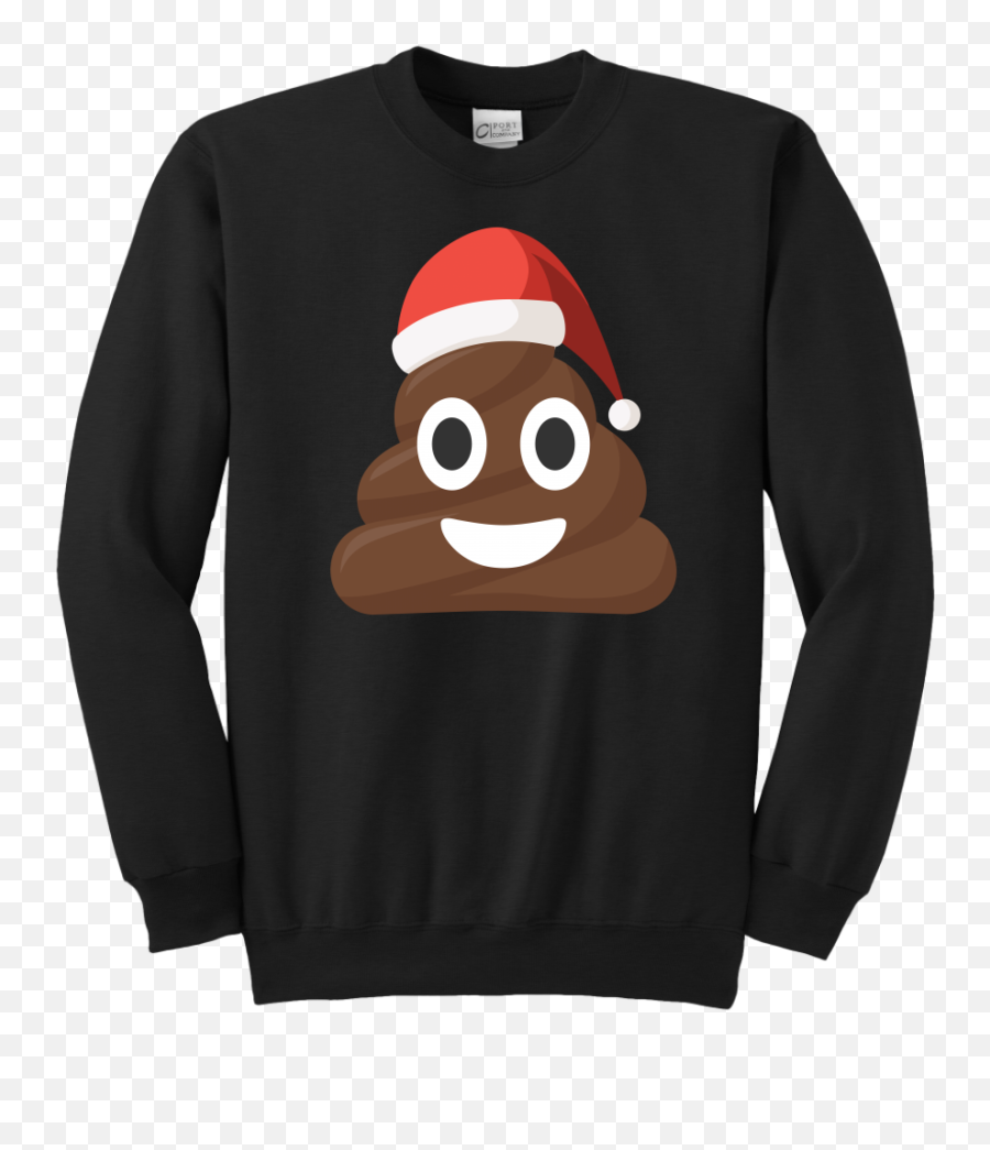 Funny Christmas Poop Emoji Santa Hat Shirts U2013 Customizedclothing - Gucci Shirts,Santa Hat Emoji