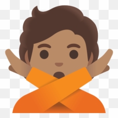 Person Making The No Gesture In Medium Skin Tone Emoji,Oreo New Emojis
