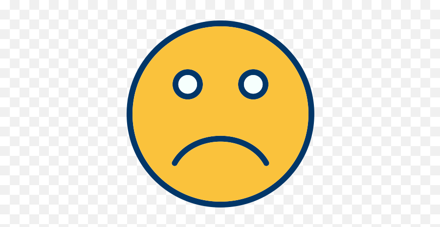 Emoticon Sad Smiley Icon - Free Download On Iconfinder Icone Emoj Triste Emoji,X D Emoticons