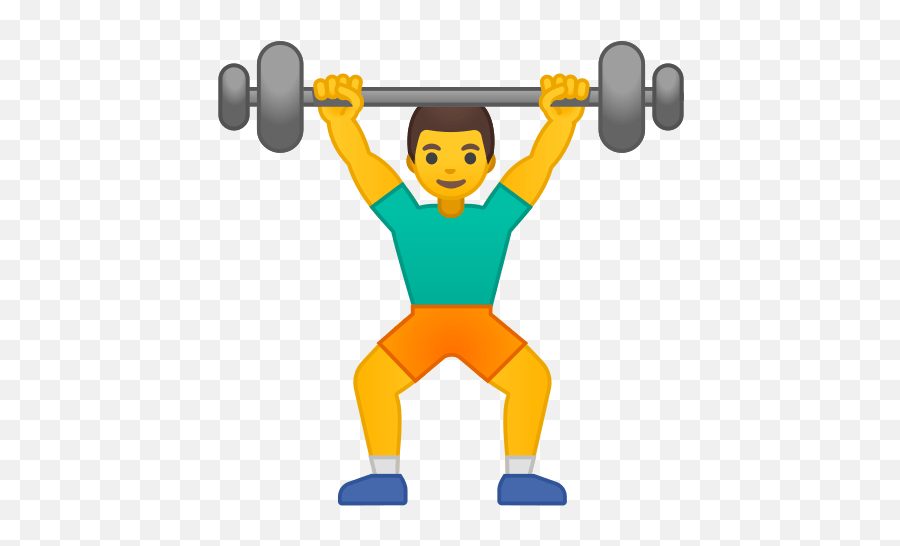 Weight Lifter Emoji Meaning With - Weight Emoji,Workout Emoji