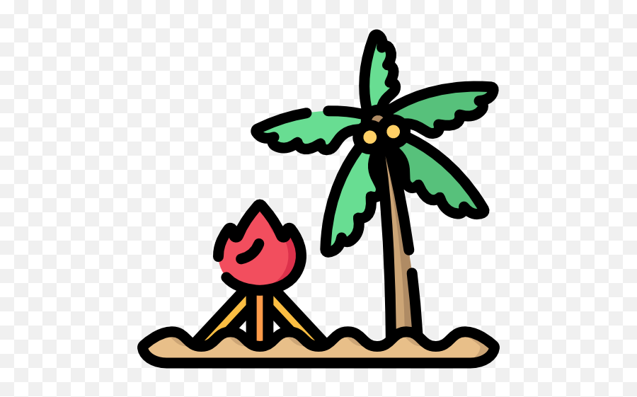 Free Icon Bonfire Emoji,Emoji Palm Tree Background