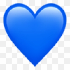 Blue Heart Emoji Art Photography Decoration Bynisha - Blue,Emoji Drawings With Oil Pastel