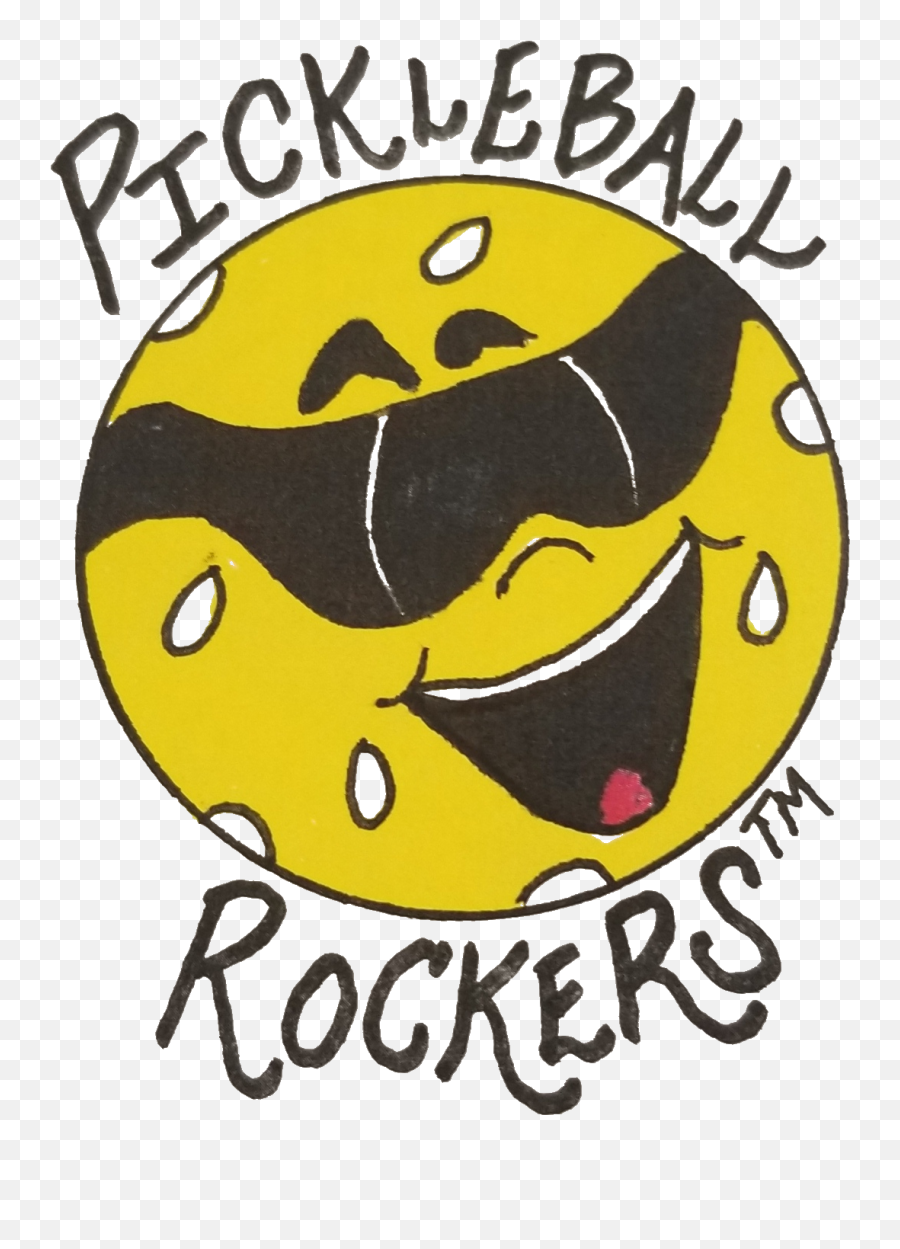 Pickleball Rockers Emoji,Emoticon With Jewelry