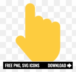 Free Yellow Finger Pointer Icon Symbol Png Svg Download Emoji,Symbol Emoji Meanings