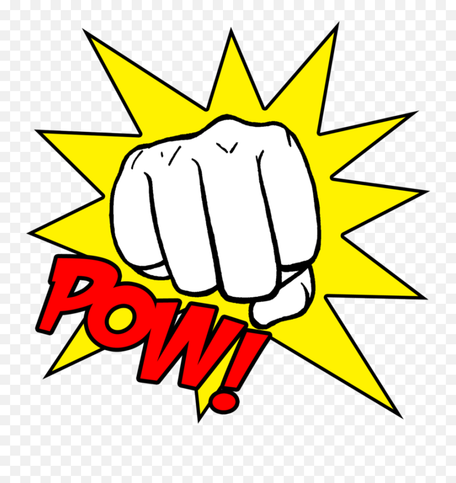 Pow By Jeanpaulrobin On - Scalable Vector Graphics Clipart Transparent Cartoon Fist Png Emoji,Jean Emoji